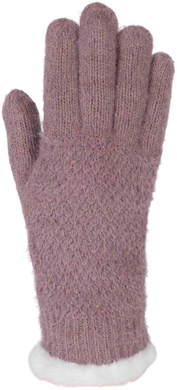 Stylebreaker Strickhandschuhe mit Reiskornmuster und Fleece Saisonale Angebote