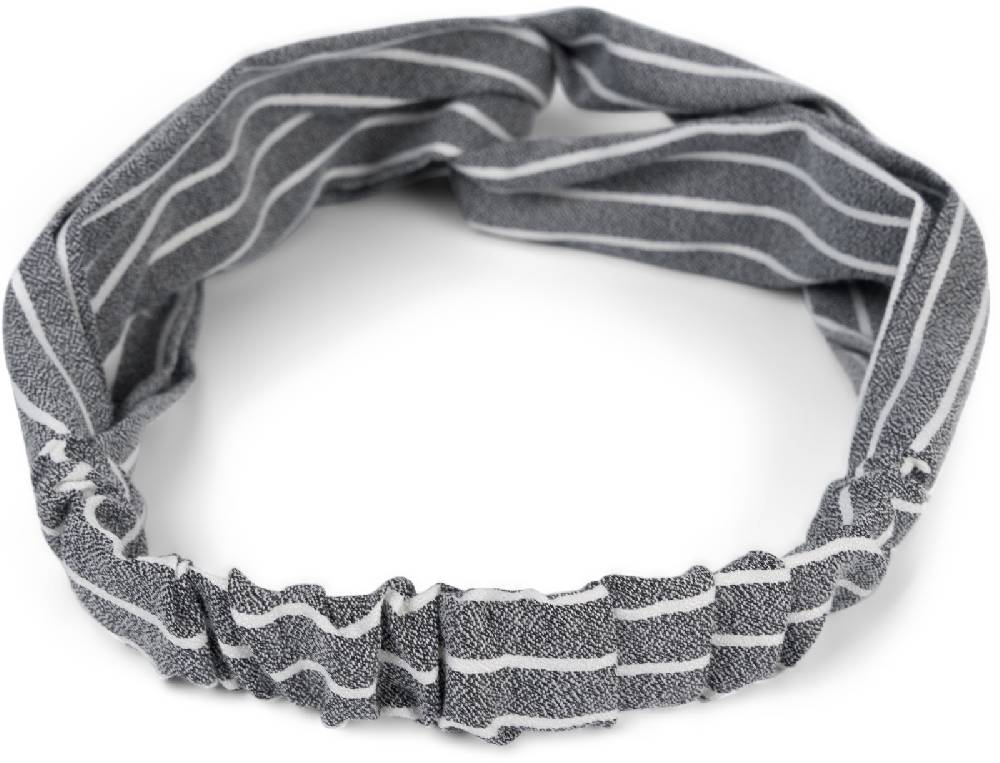 Stylebreaker Haarband mit Streifen Muster und Twist Knoten Kauf eins, bekomm eins gratis