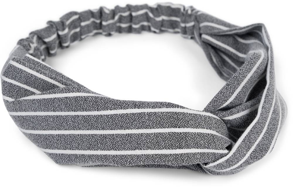 Stylebreaker Haarband mit Streifen Muster und Twist Knoten Kauf eins, bekomm eins gratis