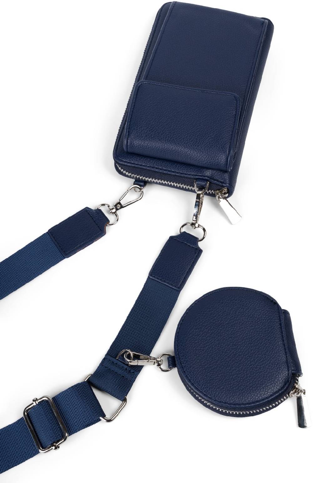 Stylebreaker 2-Teiliges Taschen Set - Mini Umhängetasche RFID Schutz Neueste Stile