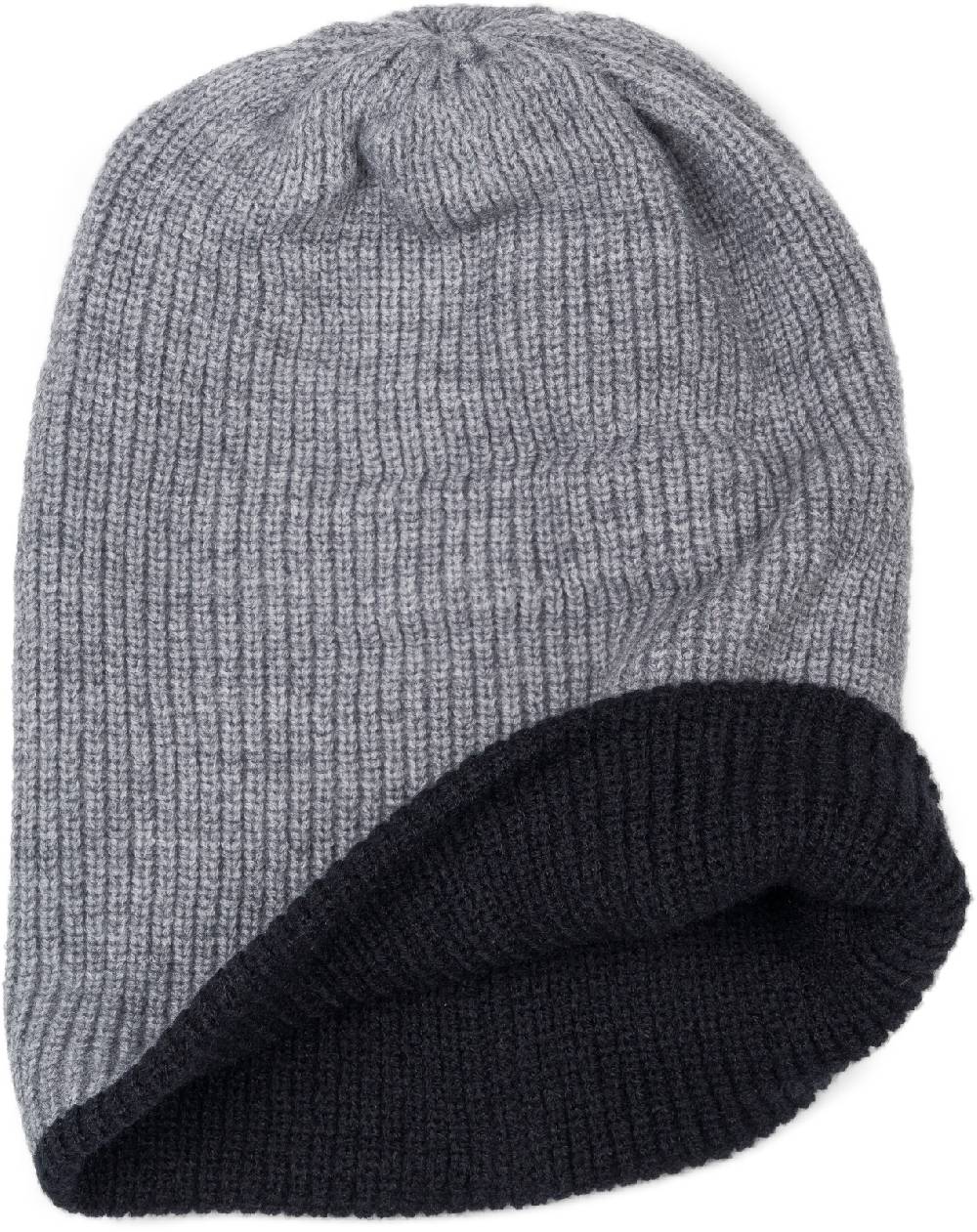 Stylebreaker Wende Feinstrick Beanie doppelt gestrickt Vierteljährliche Förderung