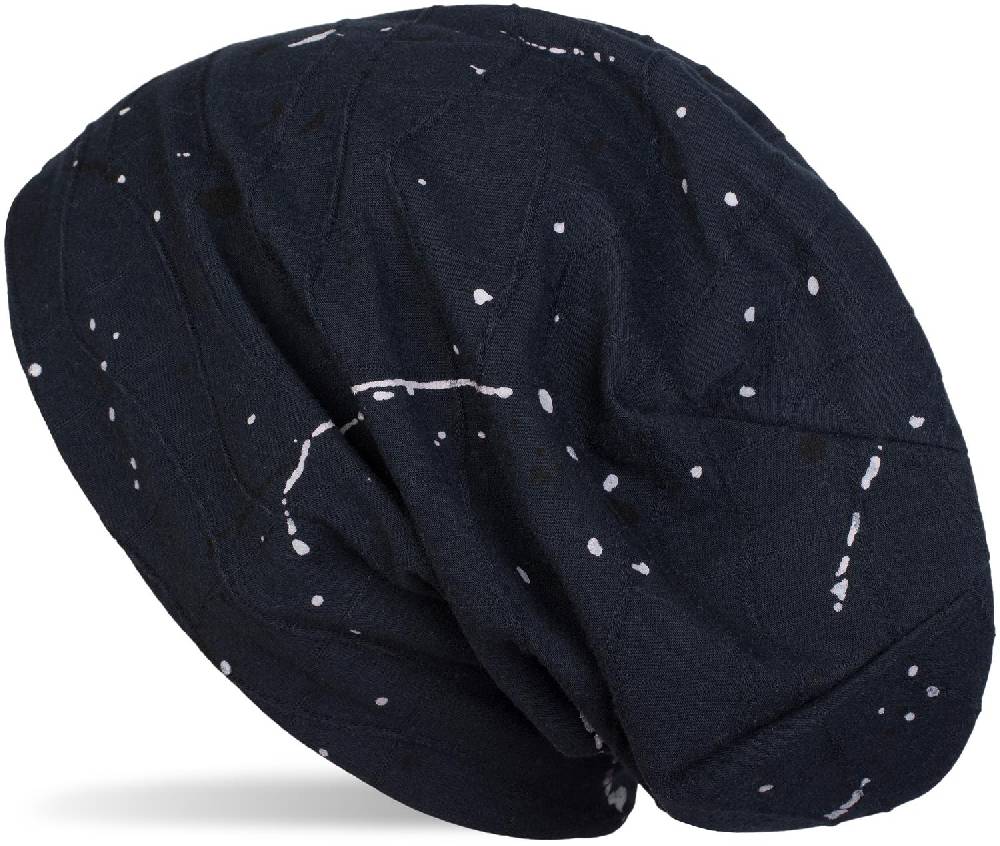 Stylebreaker Loop und Beanie Set mit Falten und All Over Farbkleckse Begrenzt auf 3 Tage