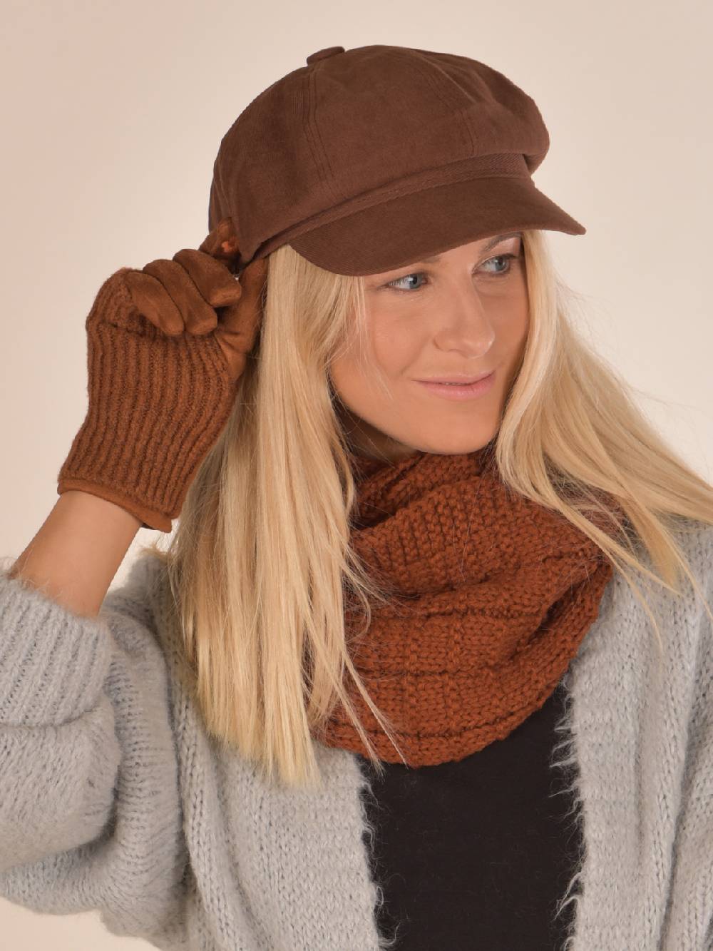 Stylebreaker Strick Loop mit Karomuster Verkauf