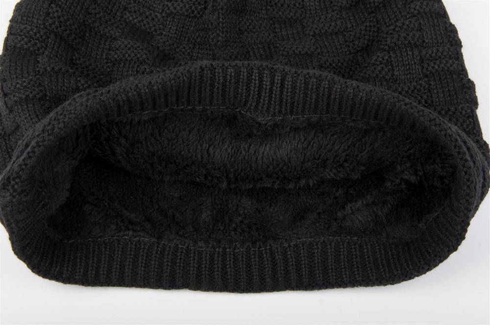 Stylebreaker Feinstrick Beanie mit Flecht Muster und Teddyfleece Schlussverkauf