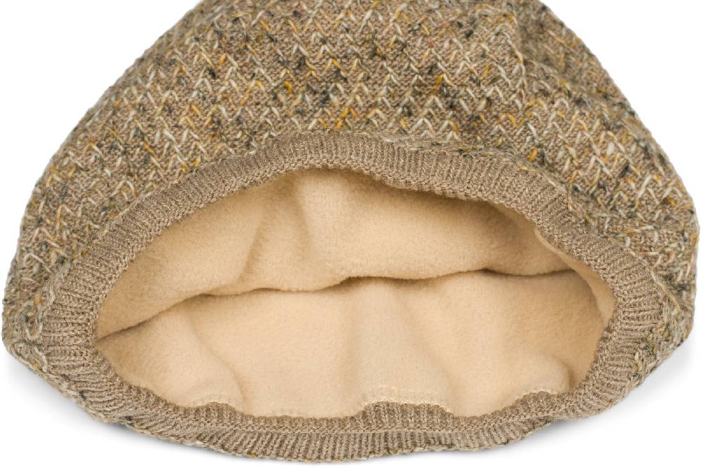 Stylebreaker Strick Beanie Mütze Dreieck Bunt mit Thermo-Fleece Kostenloser Versand