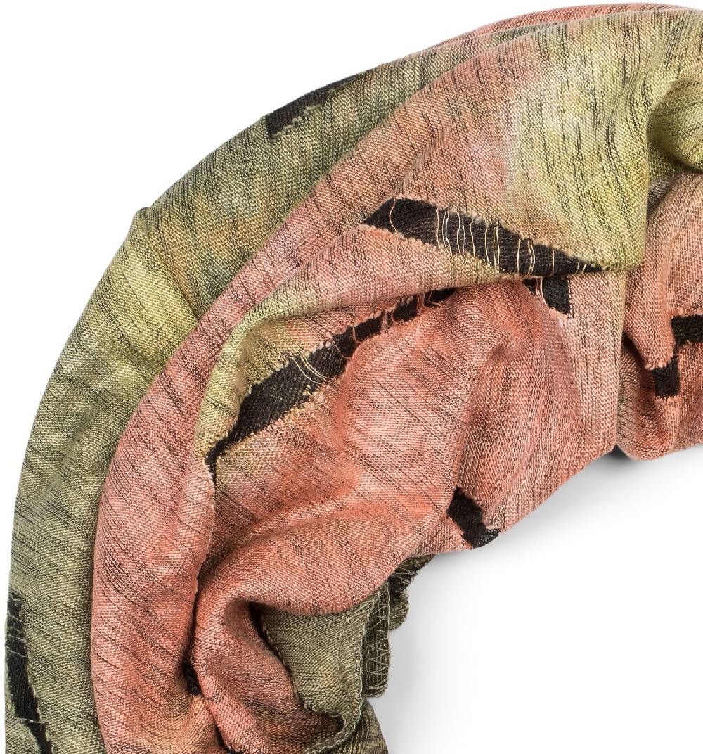 Stylebreaker Loop Schal Destroyed Batik Farbverlauf Saisonschlussverkauf