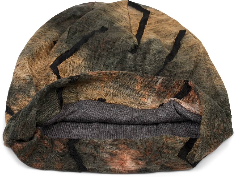 Stylebreaker Beanie Mütze Destroyed Batik Farbverlauf Black Friday