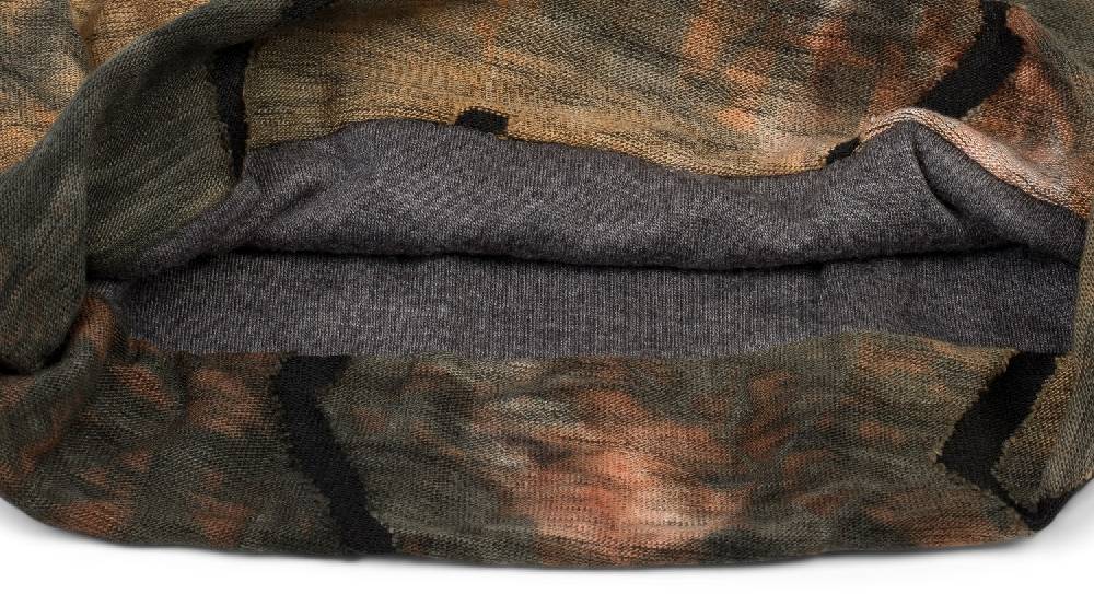 Stylebreaker Beanie Mütze Destroyed Batik Farbverlauf Black Friday