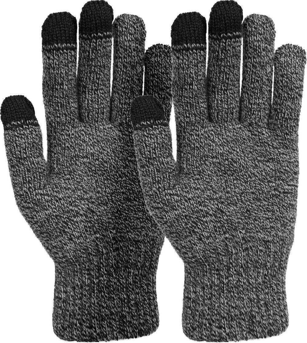 Stylebreaker Strick Schal, Mütze und Handschuh Set mit Karo Muster Osterangebot