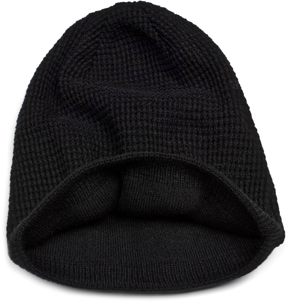 Stylebreaker Strick Beanie Mütze mit Karo Strickmuster Vatertagsangebot