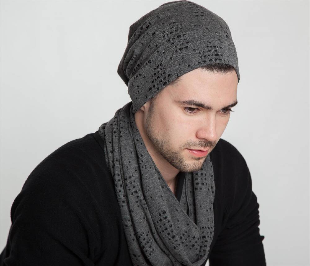 Stylebreaker Beanie mit kleinen Löchern im Destroyed used Look Neueste Mode