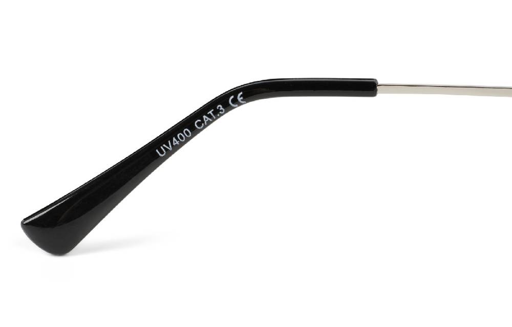 Stylebreaker Rechteckige Retro Sonnenbrille mit Diamant Schliff Zeitlich begrenztes Angebot