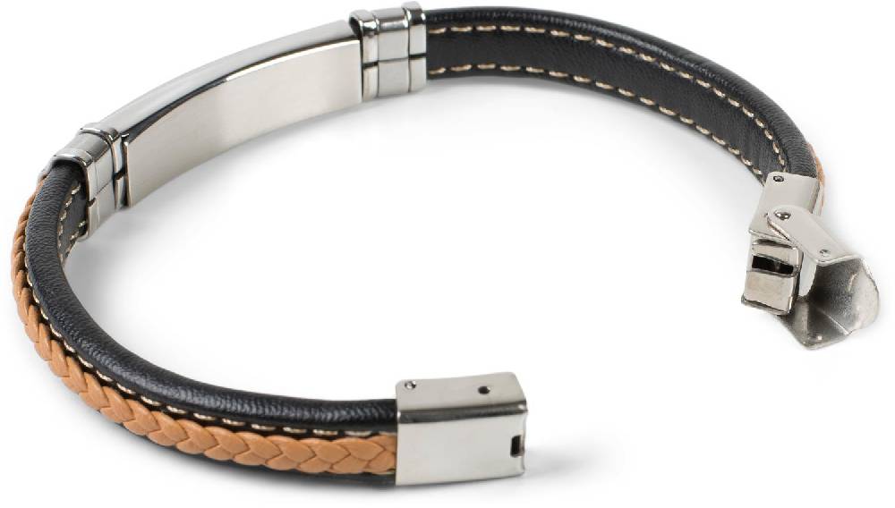 Stylebreaker Armband mit Flecht und Metallelementen Wochenangebot