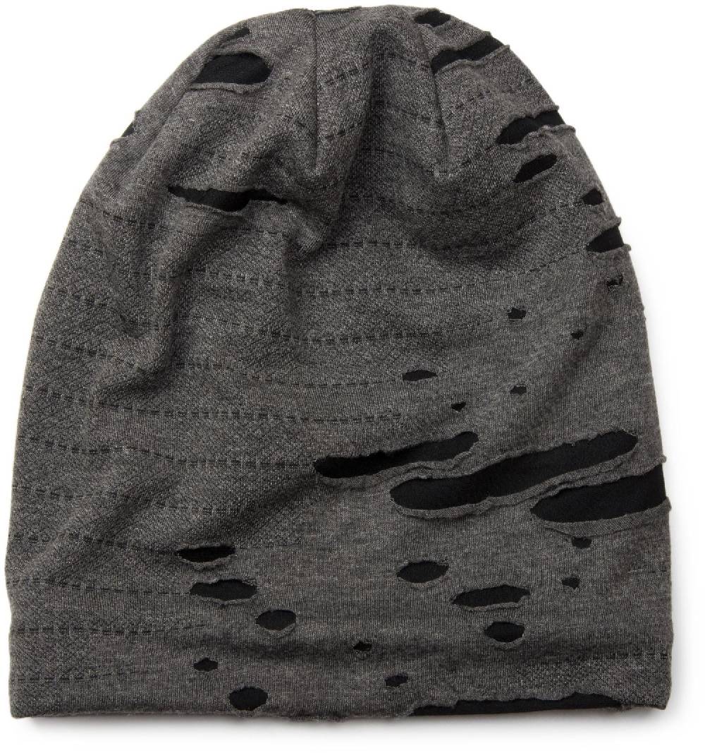 Stylebreaker Loop und Beanie Set im Destroyed used Look Kostenloser Versand international