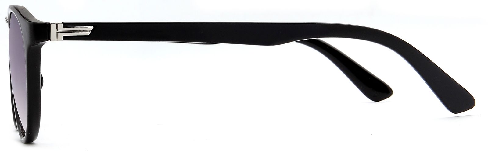 Stylebreaker Sonnenbrille mit runden Gläsern und Metall Nasensteg Fabrikladen