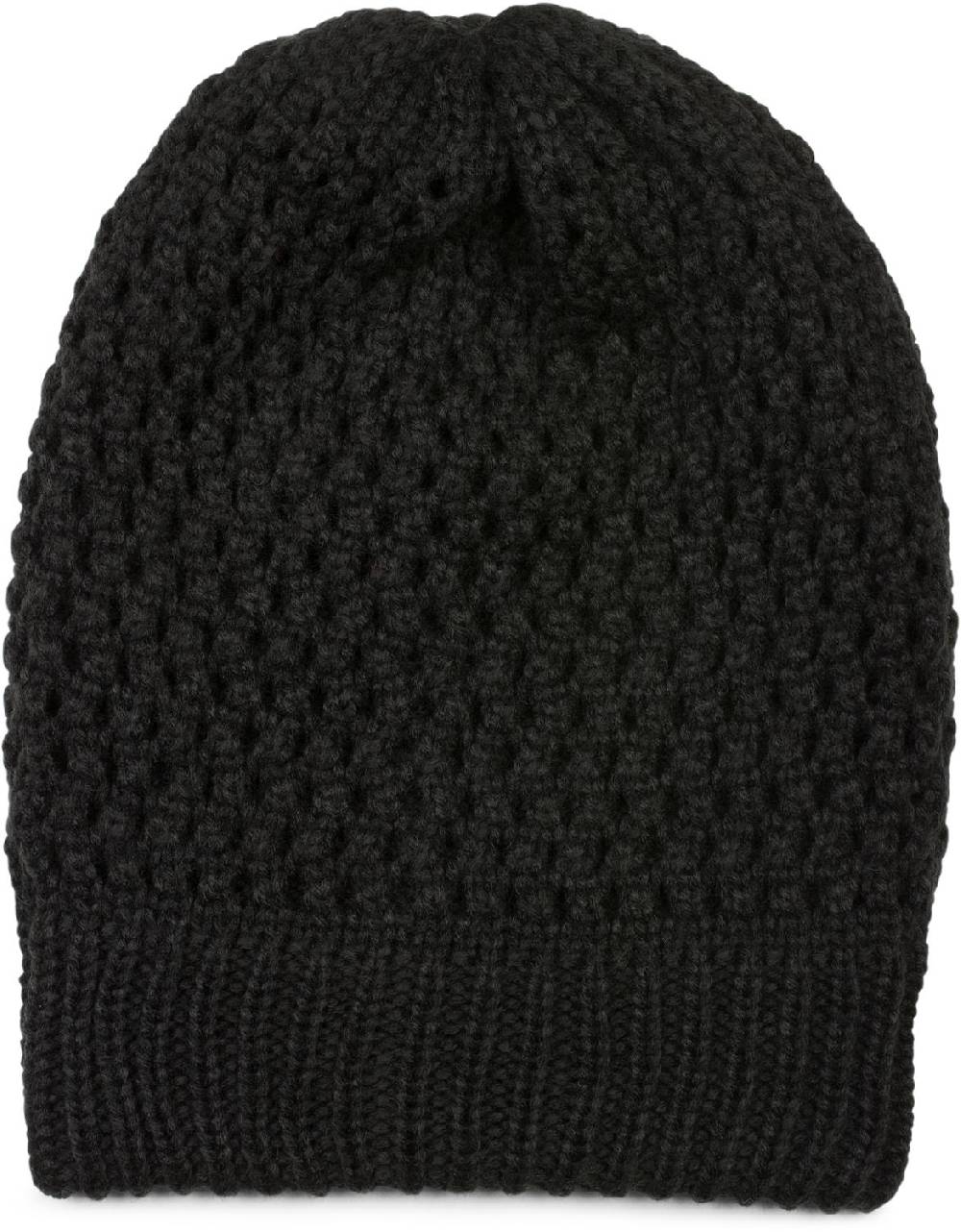 Stylebreaker Strick Beanie Mütze mit Loch Muster Angebote