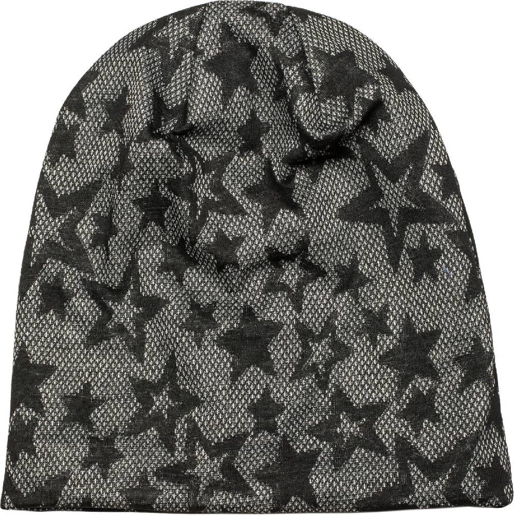 Stylebreaker Beanie mit Stern Print gemustert Schlussverkauf