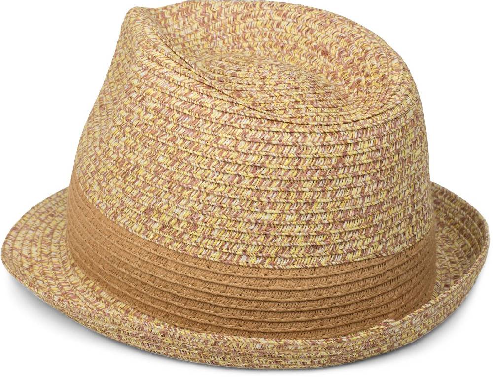Stylebreaker Trilby Hut in Melange Optik Kostenloser Versand
