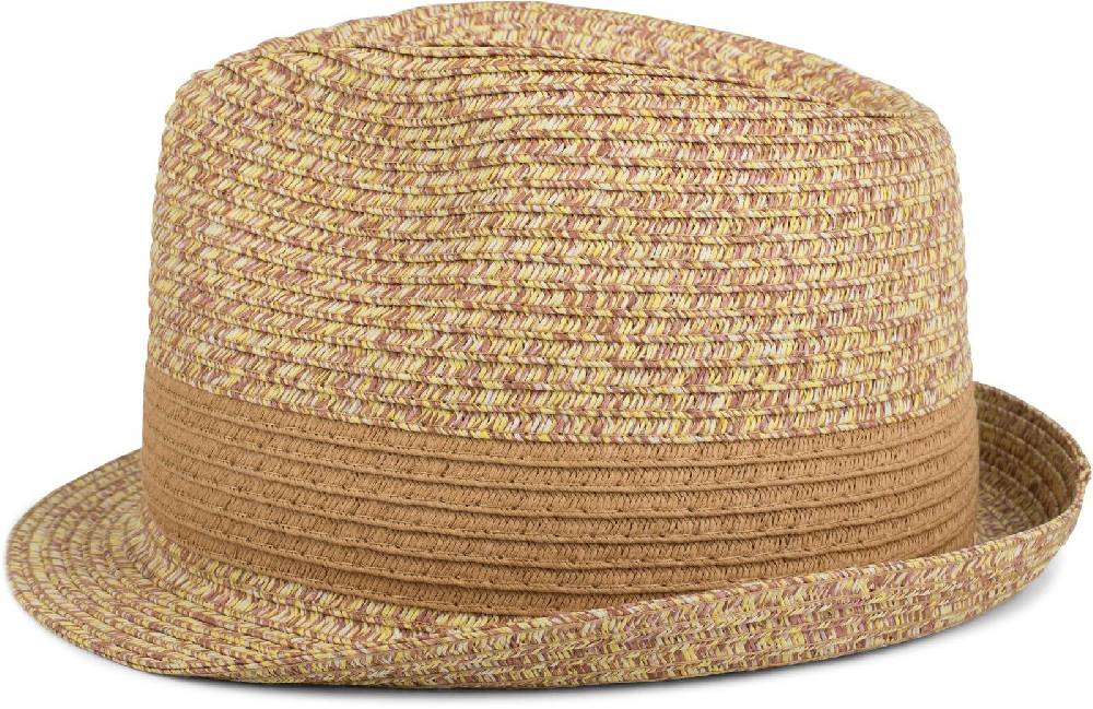 Stylebreaker Trilby Hut in Melange Optik Kostenloser Versand