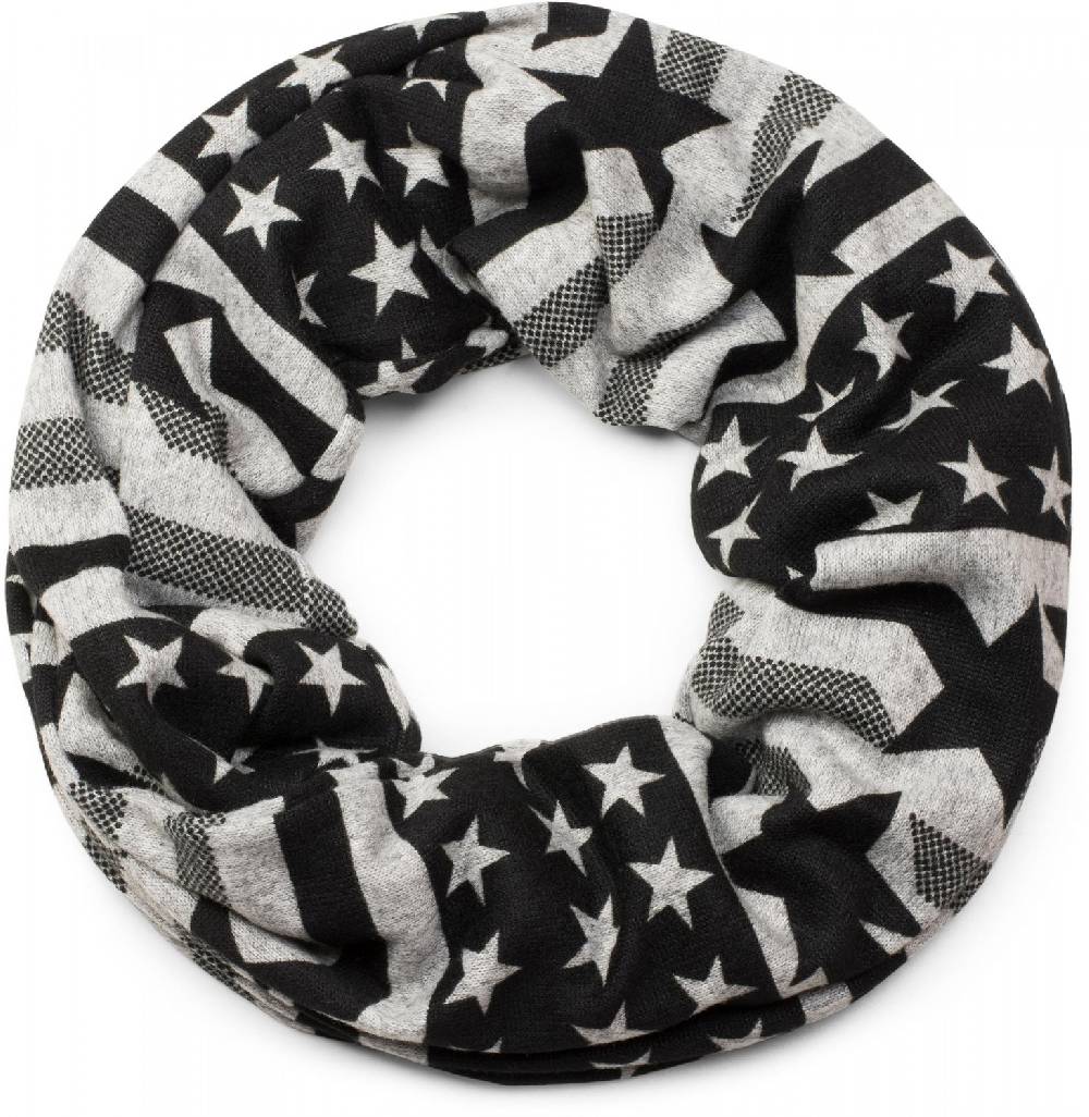 Stylebreaker Feinstrick Loop Stars and Stripes Versandkostenfrei
