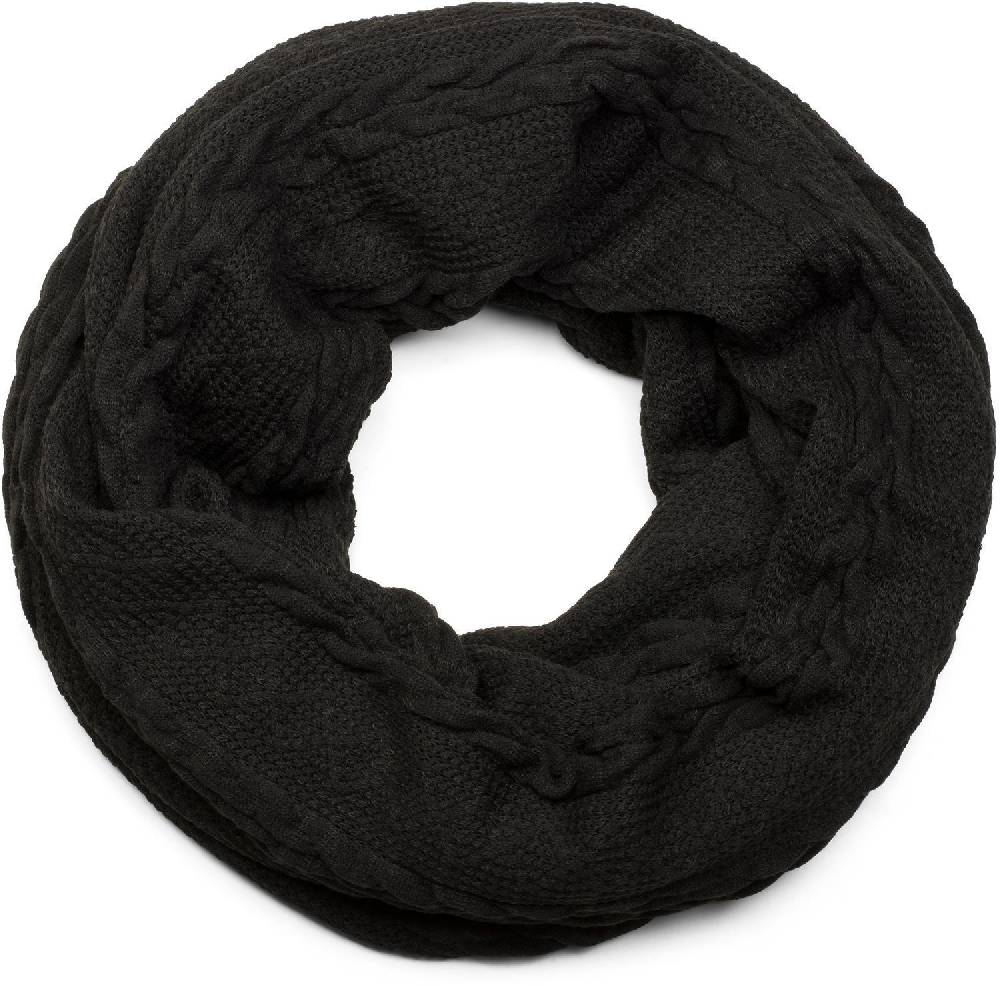 Stylebreaker Feinstrick Loop mit Zopfmuster Black Friday