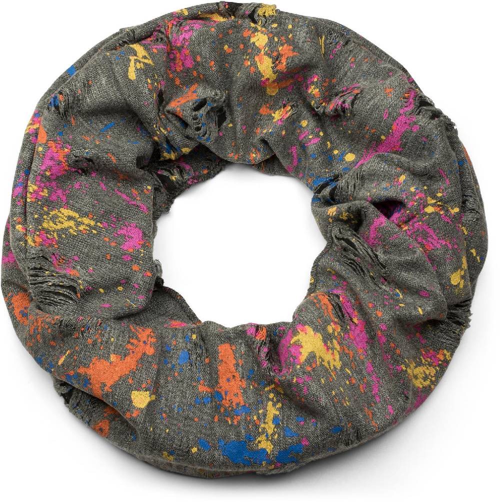 Stylebreaker Loop mit Farbklecksen im Used Look Zeitlich begrenztes Angebot
