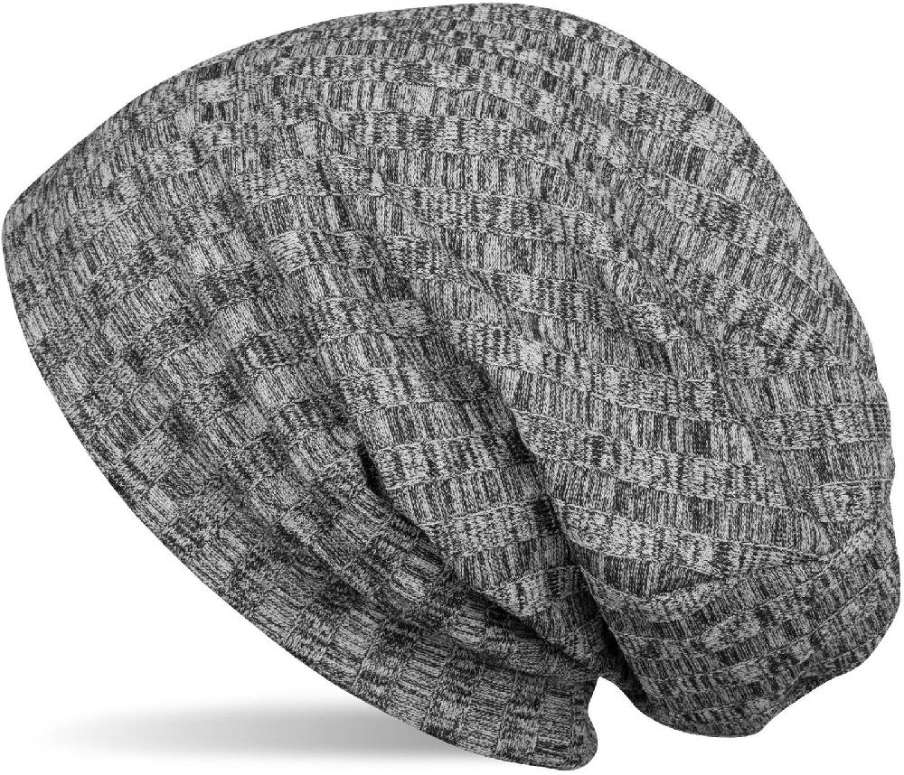 Stylebreaker Feinstrick Beanie mit Streifen Melange Bestseller