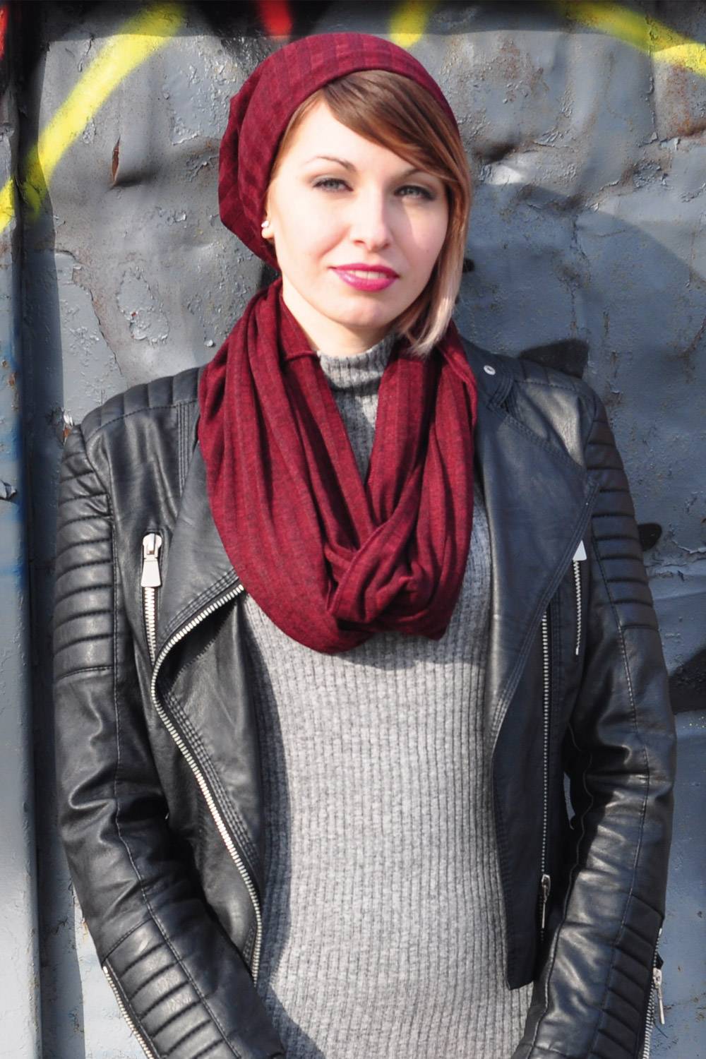 Stylebreaker Feinstrick Beanie mit Streifen Melange Bestseller