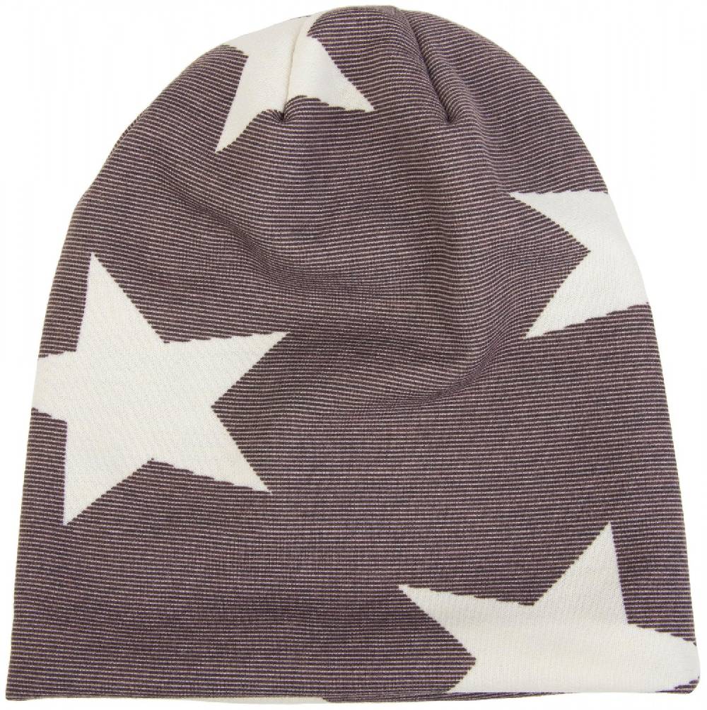 Stylebreaker Feinstrick Beanie mit Sterne, Streifen Muster Kostenloser Versand international