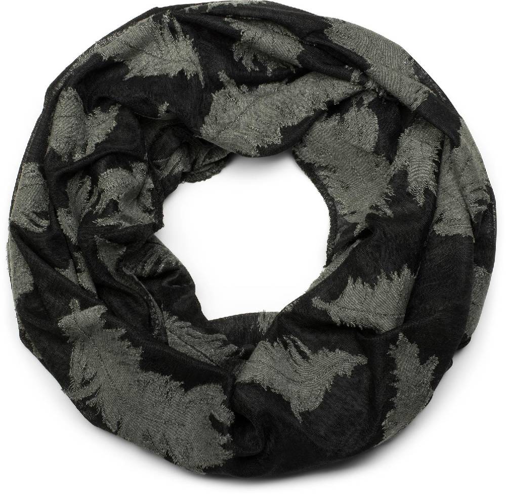 Stylebreaker Loop und Beanie Set mit gewebtem Feder Muster Verkauf