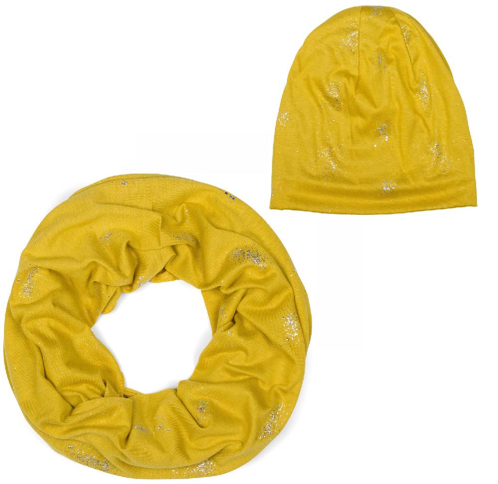 Stylebreaker Loop und Beanie Set mit Glitzer und Pailletten Angebote