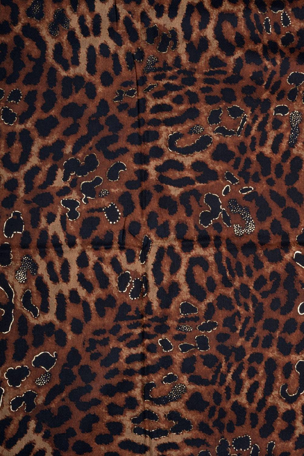 Stylebreaker Schal Leoparden Muster Metallic Details Hotsell
