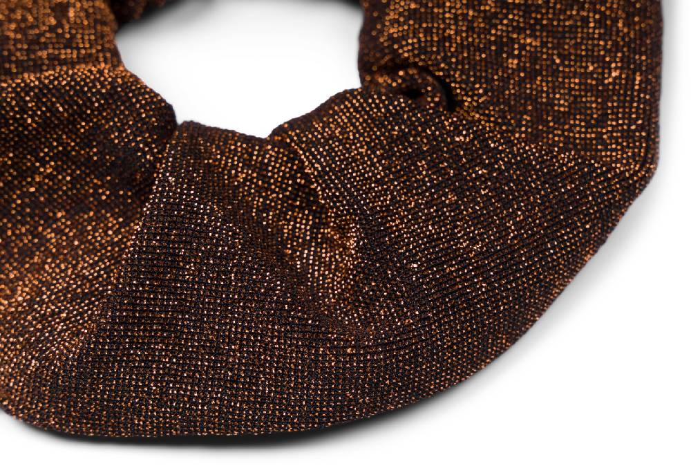 Stylebreaker Scrunchie Haargummi Glitzer Stoff Schlussverkauf