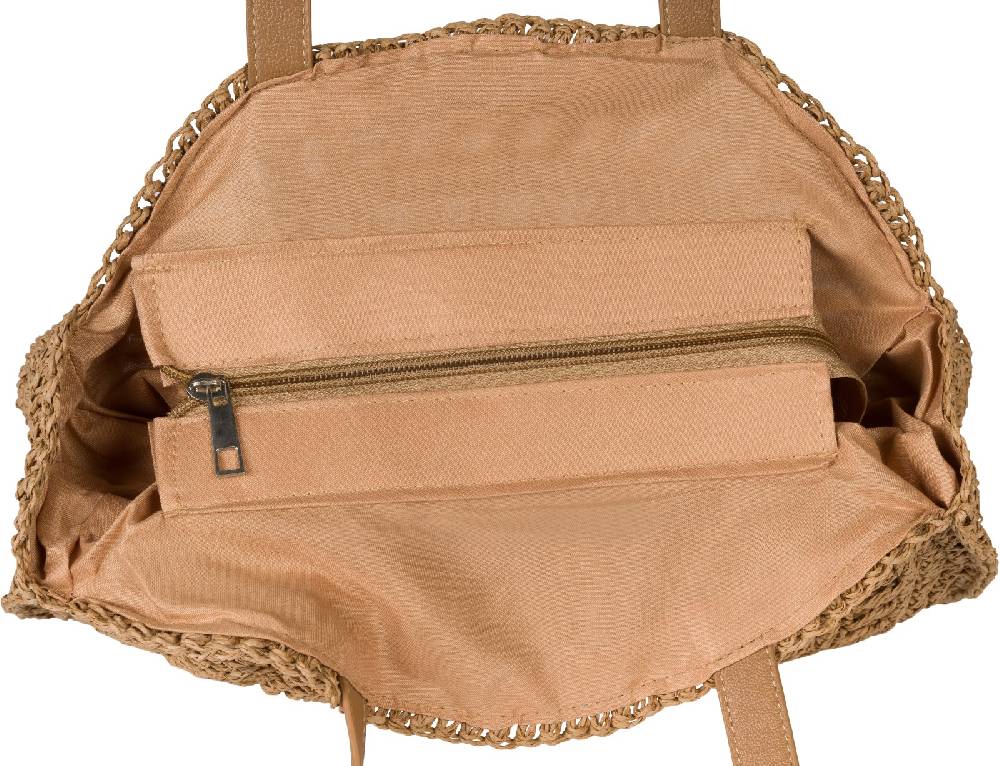 Stylebreaker Runde Schultertasche Papierstroh Meist gekauft