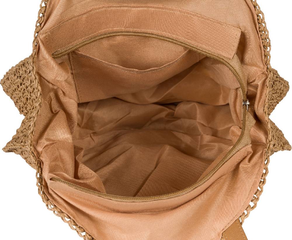 Stylebreaker Runde Schultertasche Papierstroh Meist gekauft