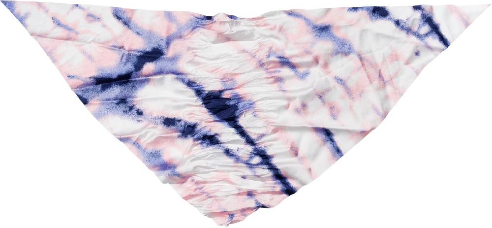 Stylebreaker Scrunchie Haargummi mit Schleife Batik Farbverlauf Saisonschlussverkauf