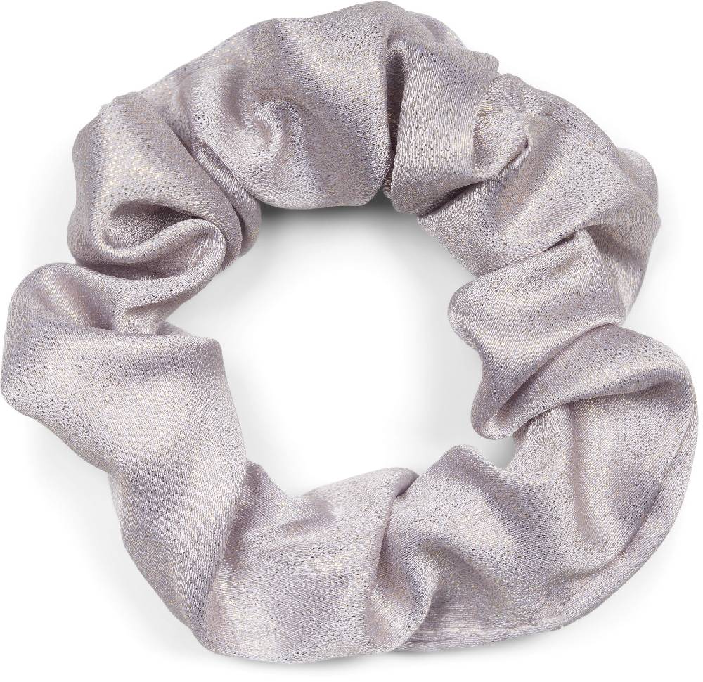 Stylebreaker Scrunchie Haargummi mit Schleife Glitzer Black Friday
