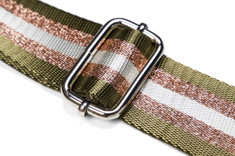 Stylebreaker Wechsel Taschengurt Metallic Streifen Muster Muttertagsangebot