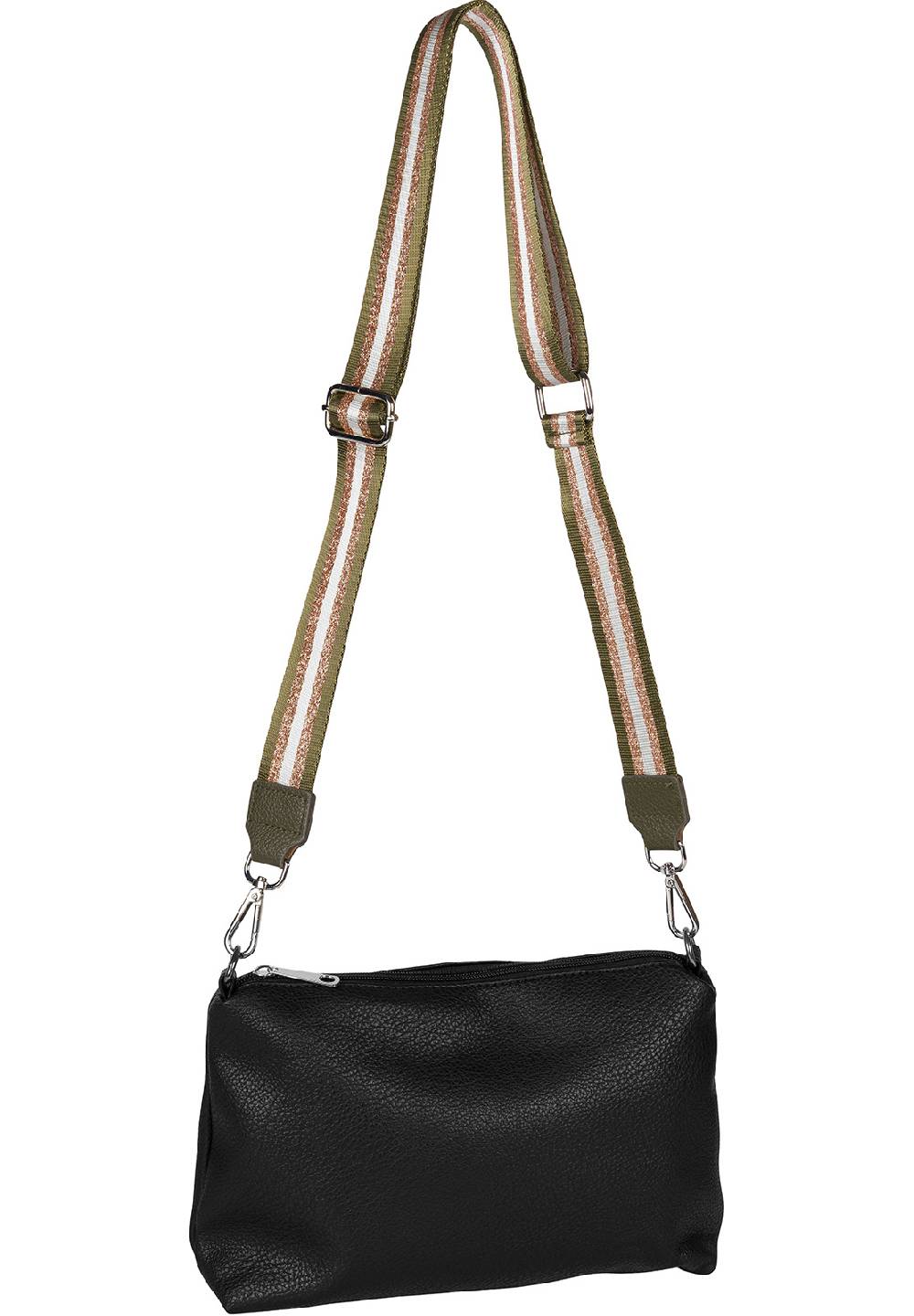 Stylebreaker Wechsel Taschengurt Metallic Streifen Muster Muttertagsangebot