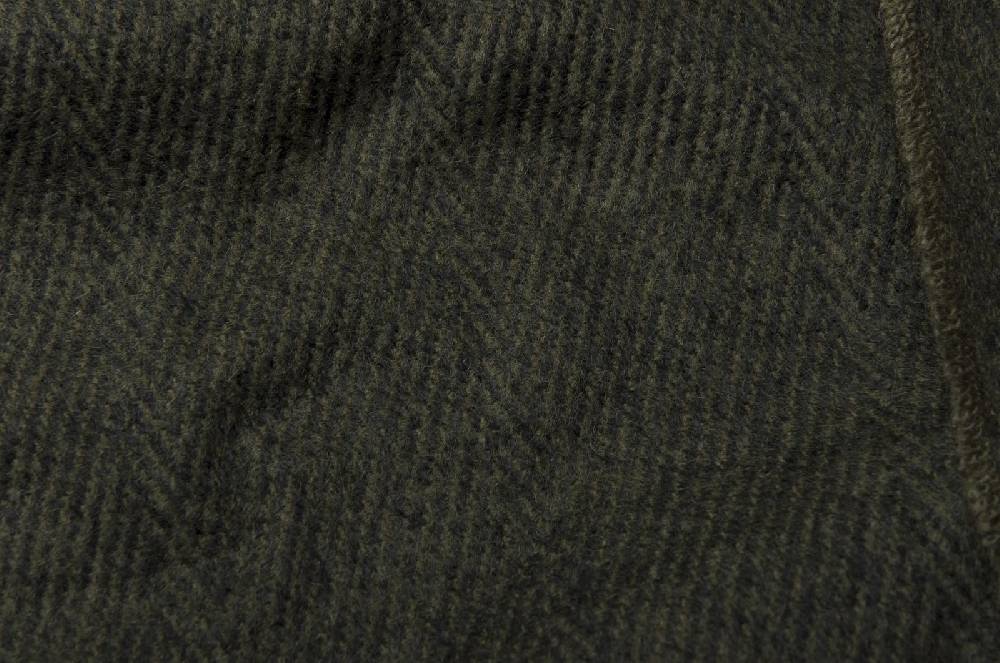 Stylebreaker Schal mit Fischgrät Muster und Fransen Sonderangebot der Fabrik