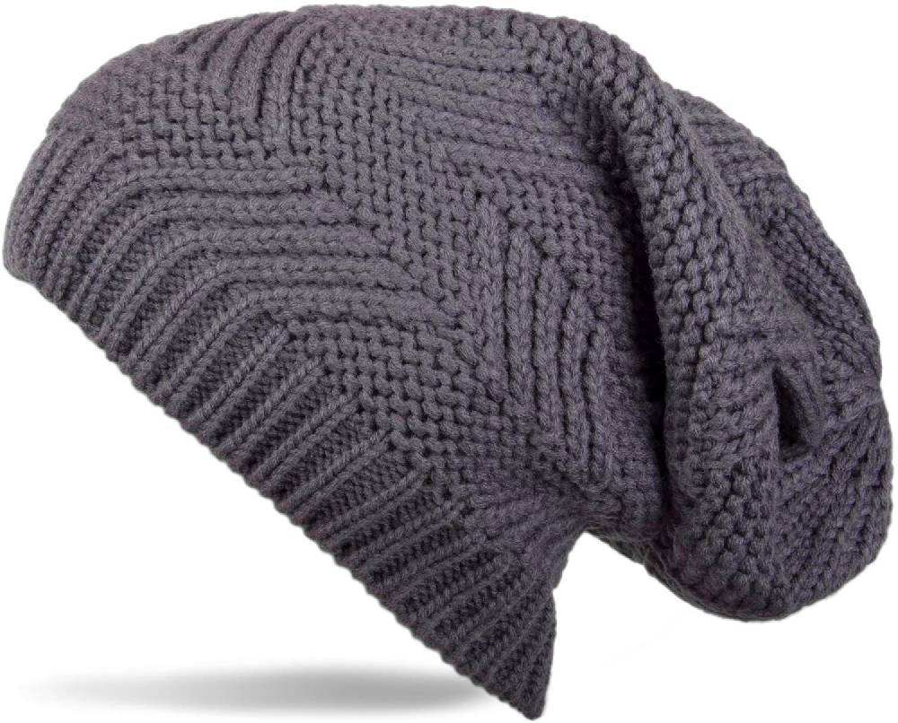 Stylebreaker Strick Beanie Mütze mit Struktur Super Rabatt