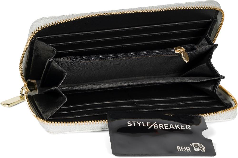 Stylebreaker Große Geldbörse mit Paisley Muster Prägung Im Verkauf
