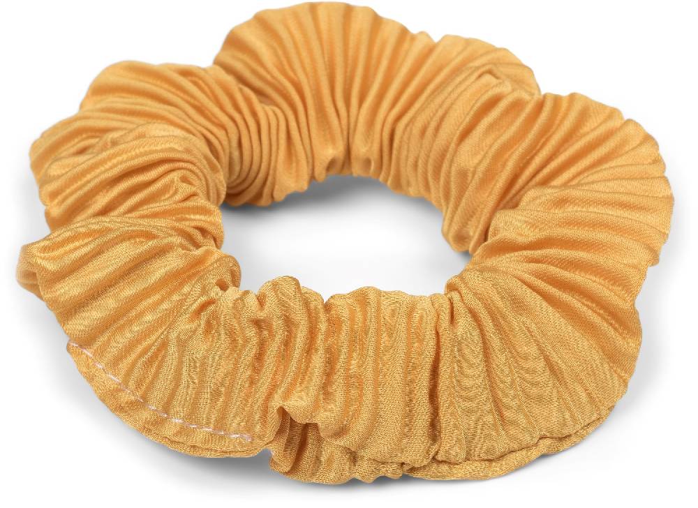 Stylebreaker Plissierter Scrunchie Haargummi mit Schleife Auslauf