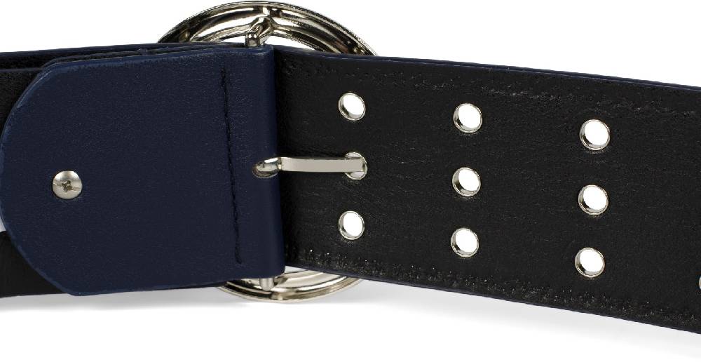 Stylebreaker Breiter Taillengürtel mit Lochnieten Günstig kaufen