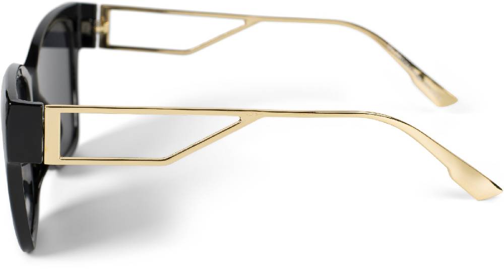 Stylebreaker Oversize Sonnenbrille mit breiten Metall Bügeln Flash Sale