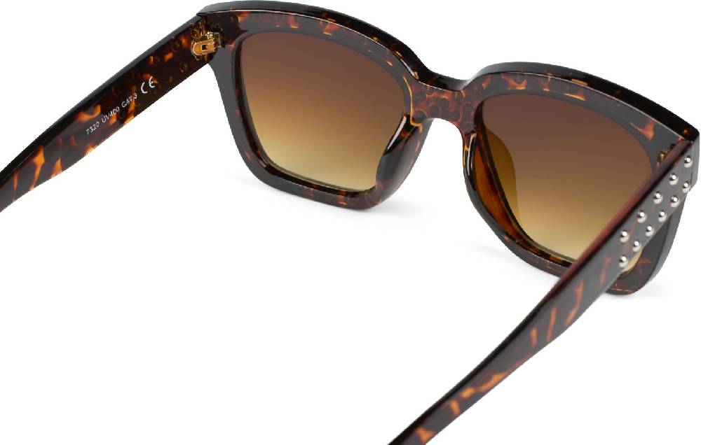 Stylebreaker Oversize Sonnenbrille mit Nieten Preisnachlass