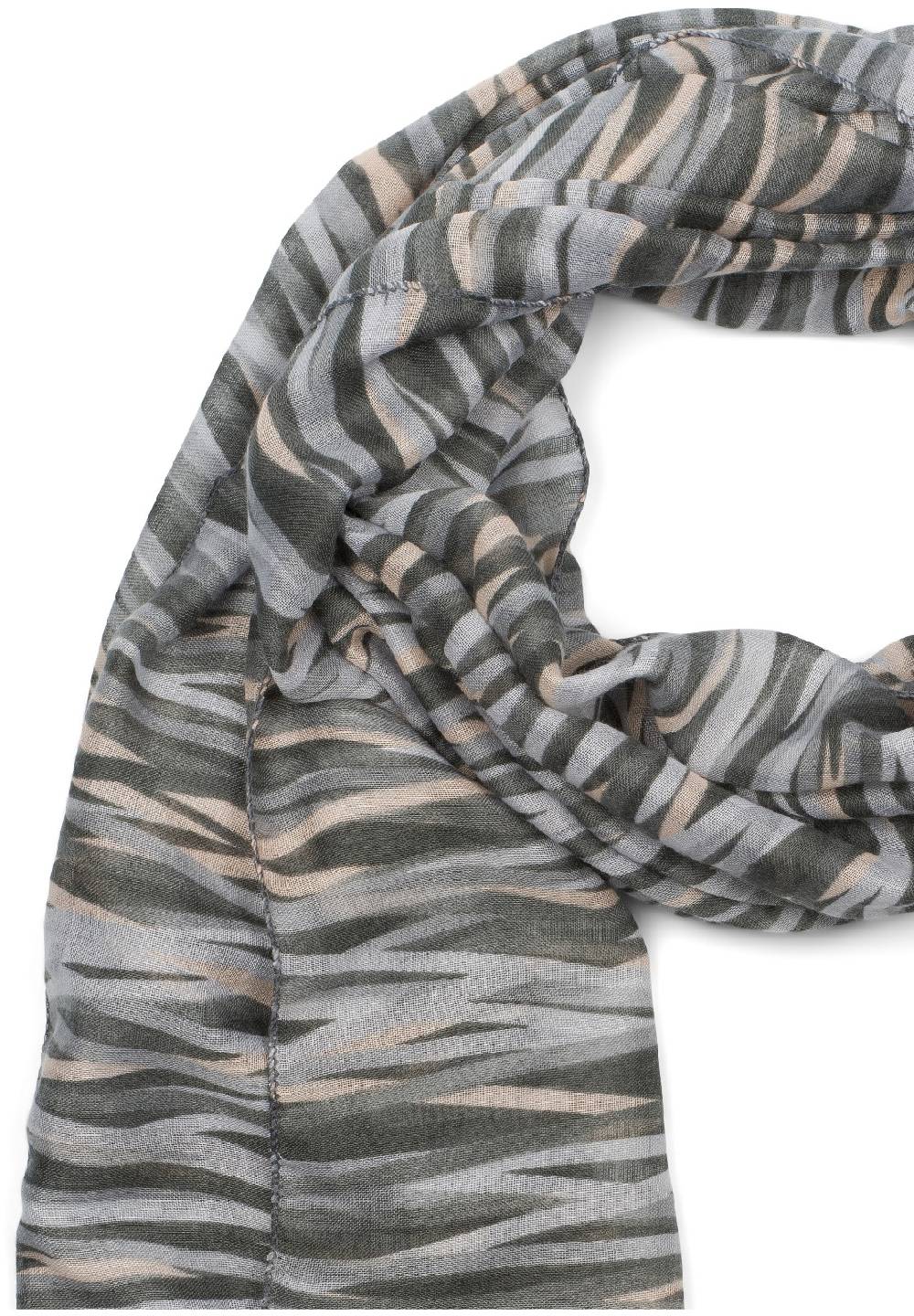 Stylebreaker Leichter Schal mit bunten Streifen Weihnachtsangebot