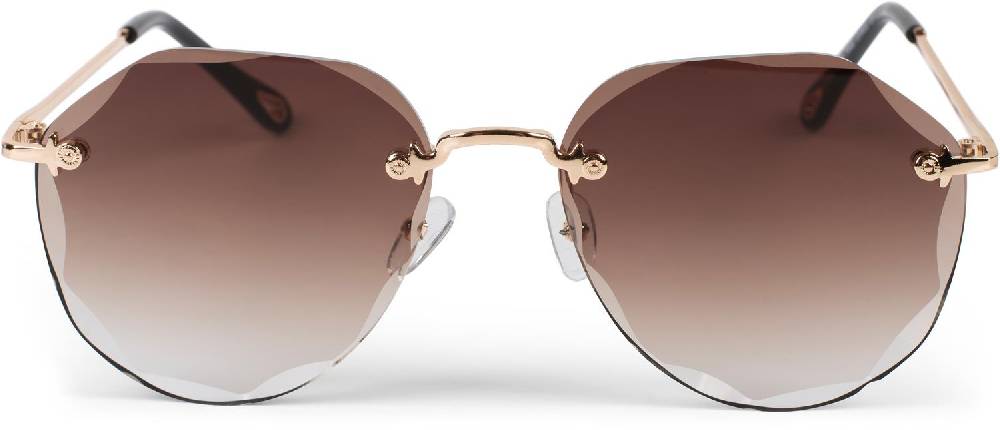 Stylebreaker Rahmenlose Piloten Sonnenbrille mit Diamant Schliff Osterangebot