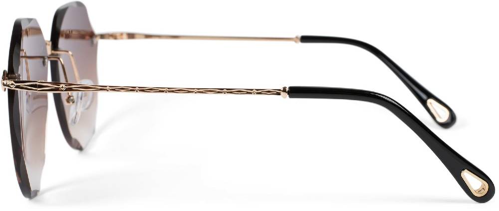 Stylebreaker Rahmenlose Piloten Sonnenbrille mit Diamant Schliff Osterangebot