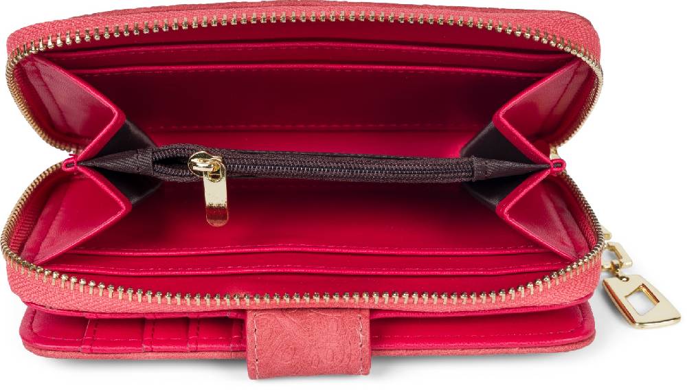 Stylebreaker Geldbörse mit Paisley Blumen Blüten Prägung Exklusive Angebote